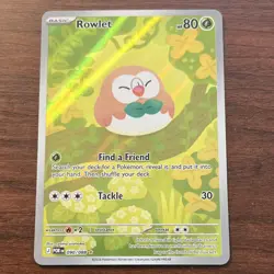 🔥Rowlet 90/88 Illustration Rare Holo Pokemon Perfect Order 2026🔥 - Image 2