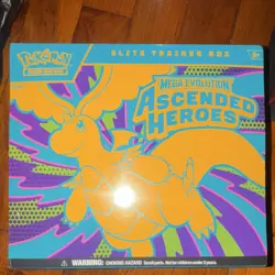 Pokemon TCG Mega Evolution Ascended Heroes Elite Trainer Box Dragonite Zekrom - Image 1