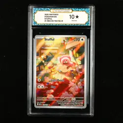 TQG 10 PRISTINE 2025 Pokemon ENG Stufful #I MEG EN 154/132 IR - Image 1