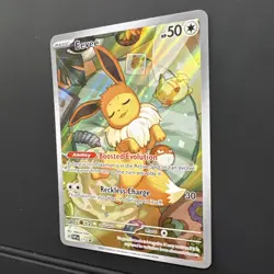 Eevee SVP 173 Black Star Promo Holo NM/M – Pokemon Scarlet & Violet Promo - Image 4