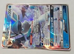 2018 Pokemon Sun & Moon Promo SM147 Glaceon GX - see photos, tiny flaws - Image 3
