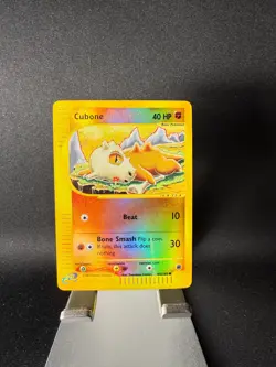 Pokemon TCG Cubone 103/165 Expedition Reverse Holo E-Reader 2002: LP/MP - Image 1