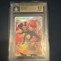 Pokemon 2018 Ultra Prism Mars Trainer Ultra Rare Full Art BGS 9.5 Gem Mint - Image 1