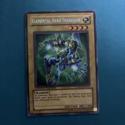 YuGiOh Elemental Hero Sparkman EHC2-EN001 - Lightly Played - Image 2