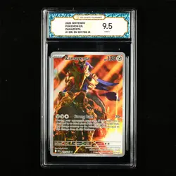 TQG 9.5 Mint+ 2025 Pokemon ENG Zamazenta #I DRI EN 201/182 - Image 1