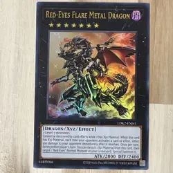 Yugioh! Red-Eyes Flare Metal Dragon x2 LDK2-ENJ41 Playset NEW Unlimited NM/M - Image 3