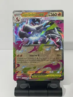 Pokemon TCG - Phantasmal Flames - Mega Charizard X ex - Double rare - 013/094 NM - Image 1