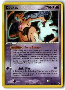 Deoxys ⭐ 16/107 Holo Rare Deoxys 2005 Pokemon LP/MP - Image 1