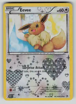 Eevee RC14/RC25 Legendary Treasures: Radiant Collection MP indents - Image 1