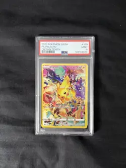 2023 Pokemon Sword And Shield Crown Zenith Pikachu #160 FA PSA 9 MINT - Image 1
