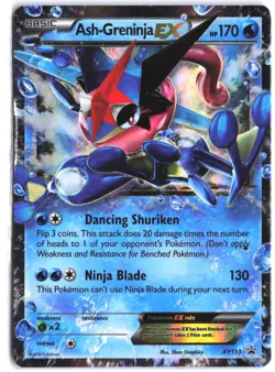Ash-Greninja EX - XY133 XY133 Holo Promo XY Promo Pokemon - Image 1