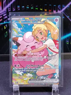 Pokemon Lillie's Clefairy EX SIR 280/217 Ascended Heroes - Image 1