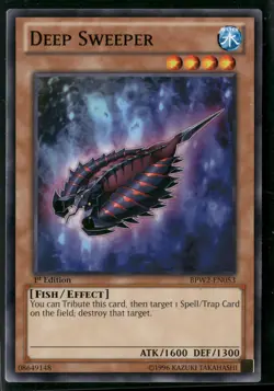 Deep Sweeper BPW2-EN053 Common / Short Print Yu-Gi-Oh 1st Edition Near Mint - Image 1