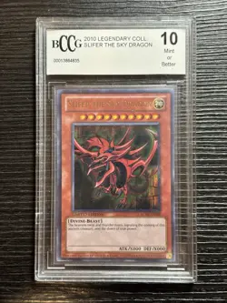 YuGiOh! - Slifer The Sky Dragon LC01-EN002 Limited Edition Ultra Rare BCCG 10 - Image 1