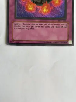 Yugioh Ring of Destruction PGD-000 Secret Rare - Unlimited Edition - LP - Image 3