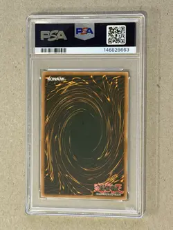 2003 YU-GI-OH! MFC Dark Magician Girl Magician's Force 1st ED. #000 PSA 5 EX - Image 2