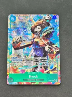 One Piece TCG Brook OP15-032 Alternate Art English Mint - Image 2