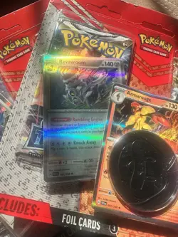 Pokemon TCG Error Card New Factory Sealed Misprint 2 Pack Hanger 1/1 Item Rare - Image 1