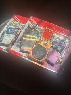 Pokemon TCG Error Card New Factory Sealed Misprint 2 Pack Hanger 1/1 Item Rare - Image 2