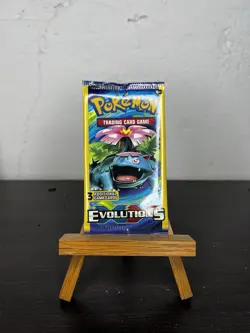Pokemon XY Evolutions Booster Pack 3-Card Mini Pack Venusaur Art New Sealed - Image 1