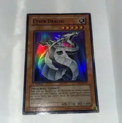 Yugioh Cyber Drache CRV-DE015 1. AUFLAGE Super Rare (LP) - Image 1
