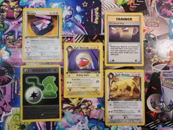 Lot of 1st Edition Rare & Uncommon Cards Team Rocket Non Holo Pokemon TCG - Image 1