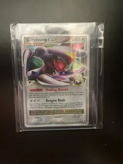 Garchomp C LV.X DP46 Diamond and Pearl Holo Pokemon Card Good Condition - Image 1