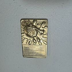 Pokemon Limited Edition 1999 Burger King Poliwhirl 23K Gold Plated Trading Card - Image 4