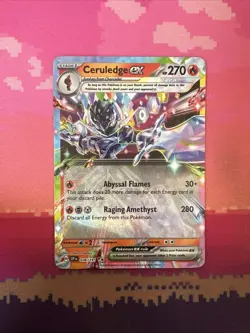 Pokemon Card Ceruledge ex 036/191 Double Rare Surging Sparks Near Mint - Image 1