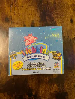 Webkinz Trading Card Game Series 3 and 4 Sealed Booster Box new TCG - Image 2