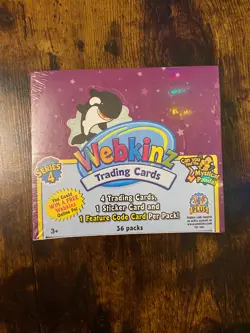 Webkinz Trading Card Game Series 3 and 4 Sealed Booster Box new TCG - Image 3