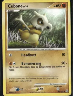 Cubone Common Legends Awakened 90/146 Fighting Pokemon Card - Image 1