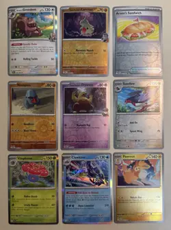 Pokemon Bulk 30+ Cards Mix Of Vintage, Modern, Holo, Common + 3 Sealed Packs TCG - Image 3
