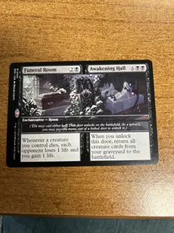 Funeral Room Awakening Hall Duskmourn: House of Horror Regular NM-M Unplayed - Image 1