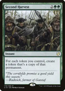 MTG Second Harvest - 178 / English / Lightly Played - Image 1