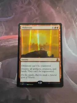 MTG Foil Obliterate - From the Vault: Lore #011 FTV LP Lightly Played - Image 2