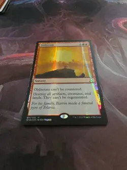 MTG Foil Obliterate - From the Vault: Lore #011 FTV LP Lightly Played - Image 4