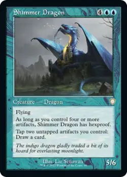 Shimmer Dragon (Retro Frame) [BRC - 95] - Image 1