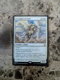 MTG: Exemplar of Light #0011 (FDN) Foundations NM/M Regular - Image 1