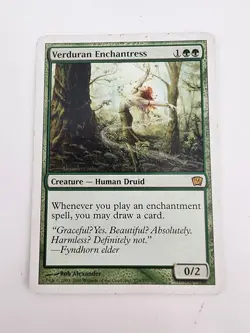 Verduran Enchantress 9th Edition • Regular MTG - Image 1