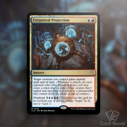 MTG Magic Corporeal Projection 0028 Ravnica: Clue Edition CLU - Image 1