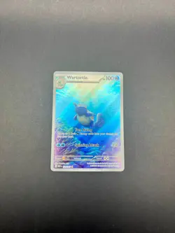 Wartortle 171/165 Illustration Rare Near Mint | Pokemon 151 IR Card - Image 1