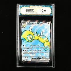 TQG 10 PRISTINE 2025 Pokemon ENG Dudunsparce ex #I JTG EN 178/159 UR - Image 1