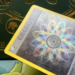 Pokemon 2000 Rainbow Energy Team Rocket Holo SWIRL 17/82 MP - Image 3