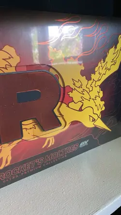 🔥🔥 POKEMON TCG TEAM ROCKET'S MOLTRES UPC (SEALED, SHIPS NEXT DAY) 🔥🔥 - Image 1