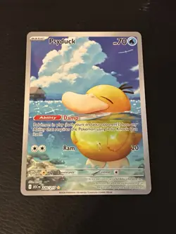 Pokemon TCG Psyduck 226/217 Illustration Rare Near Mint Ascended Heroes English - Image 1
