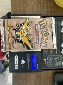 💎 🔥 Factory Sealed HEAVYU 21.0g Pokemon Fossil Zapdos Booster Pack WOTC 1999 - Image 3