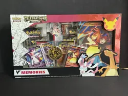 Pokemon Celebrations V Memories Box Charizard Sylveon Promo English 2021 - Image 1