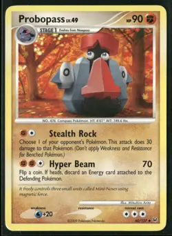 Probopass 60/127 Uncommon Platinum Pokemon Lightly Played - Image 1