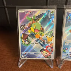 Pokemon TCG First Partner Illustrations Turtwig Chimchar Piplup 040-042 Series 1 - Image 3